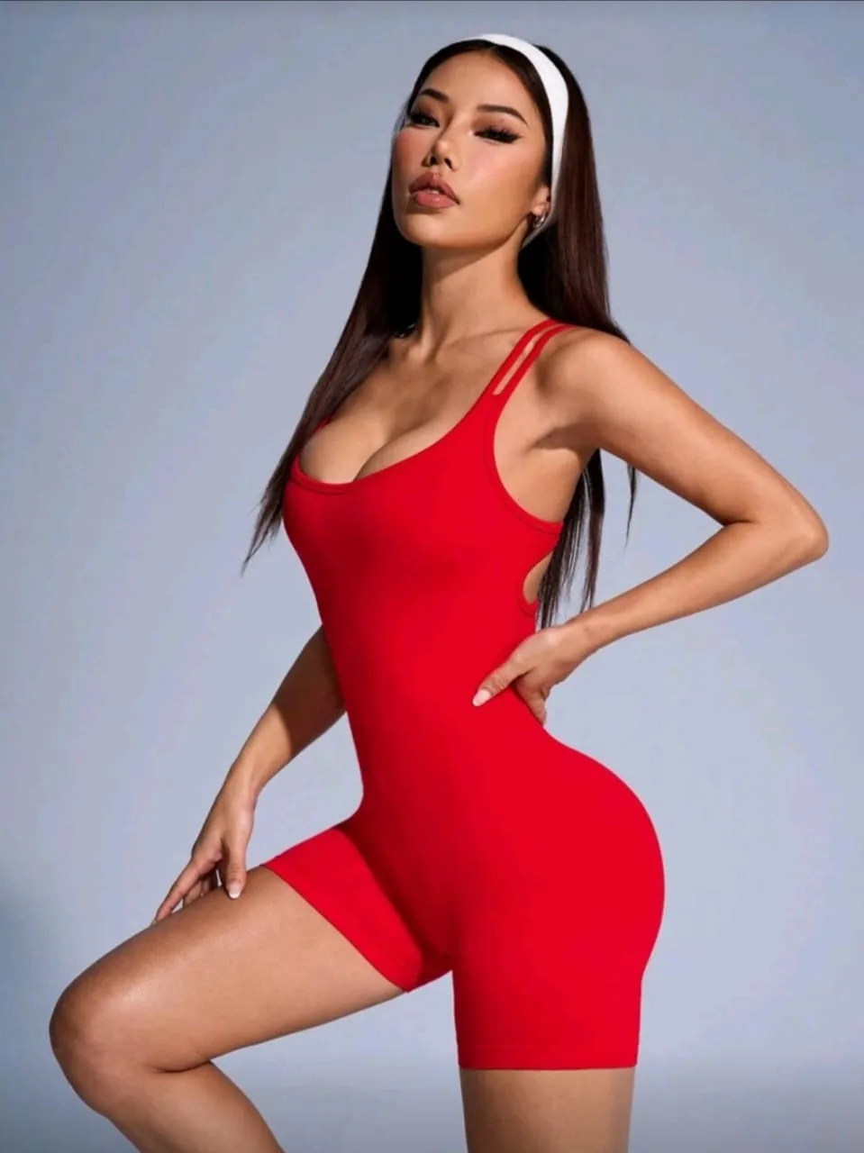 Enterizo Red Passion – Diseñado para destacar en rojo